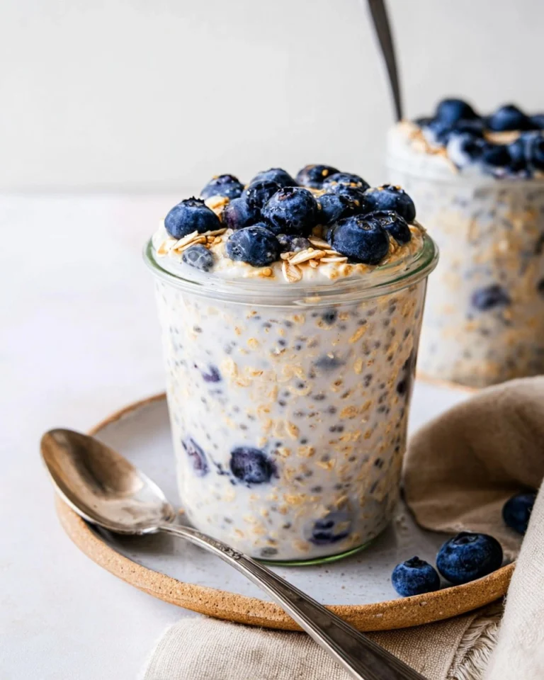 Blueberry-Overnight-Oats-5-Ingredient-Meal-Prep-Recipe