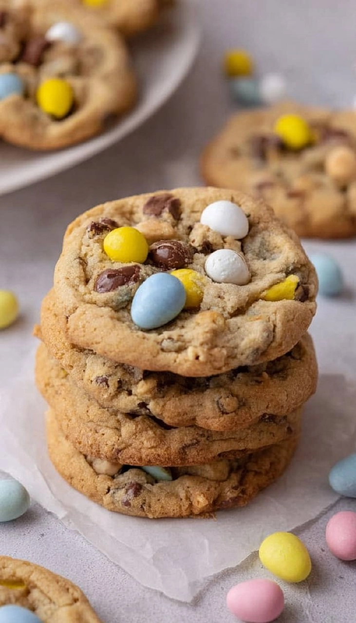 Brown Butter Cadbury Mini Egg Cookies