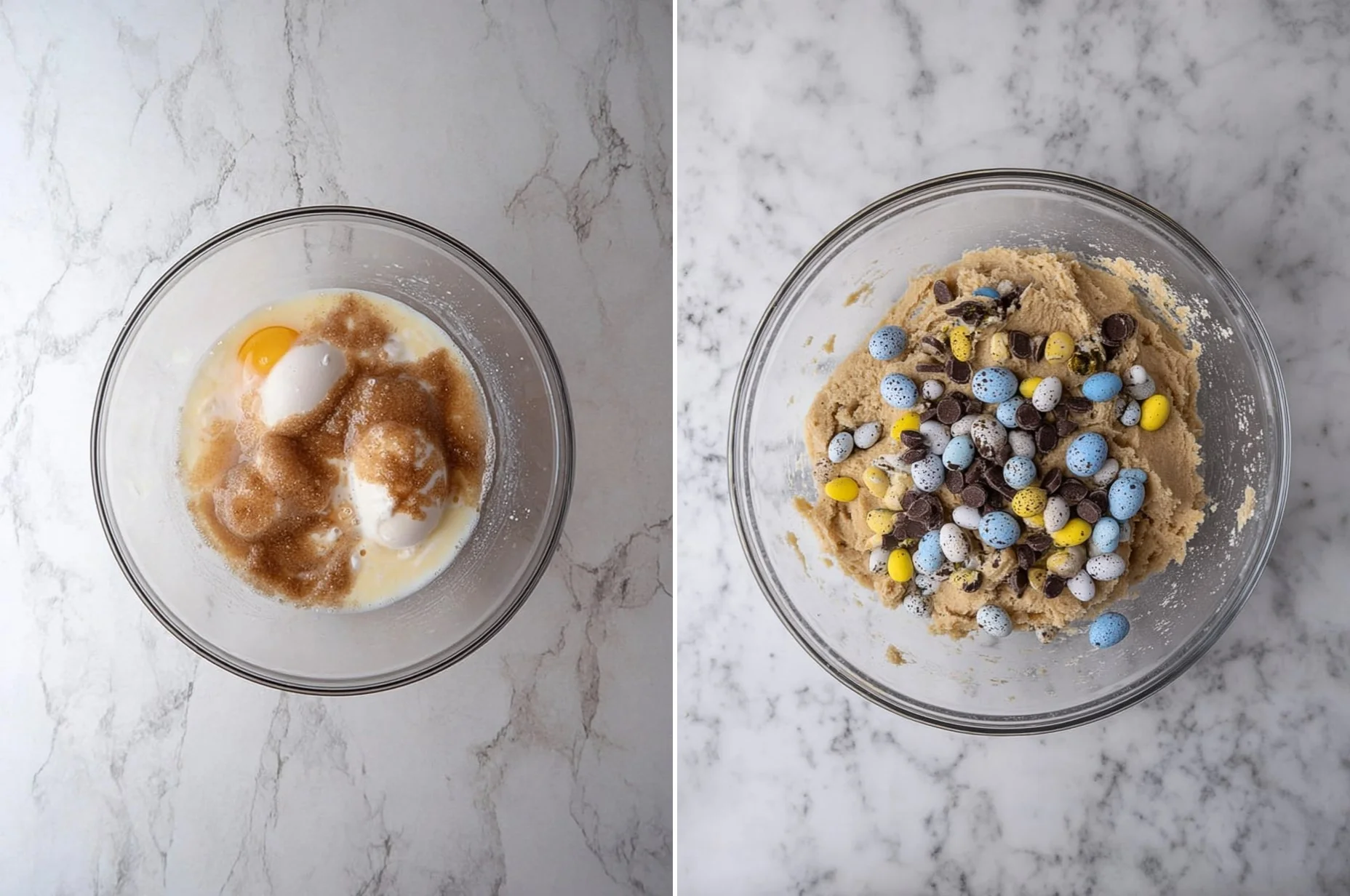 Brown Butter Cadbury Mini Egg Cookies