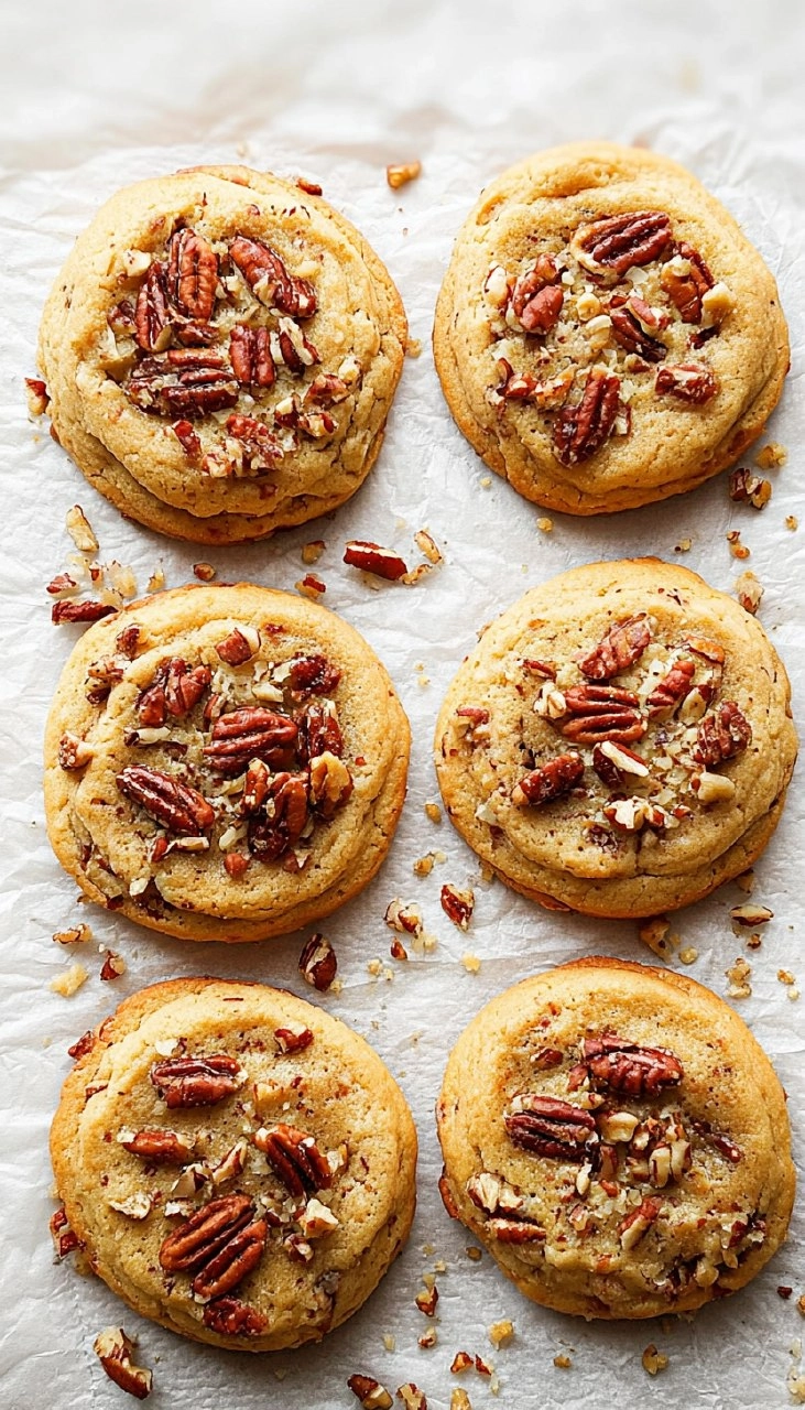 Butter Pecan Melt-Away Cookies