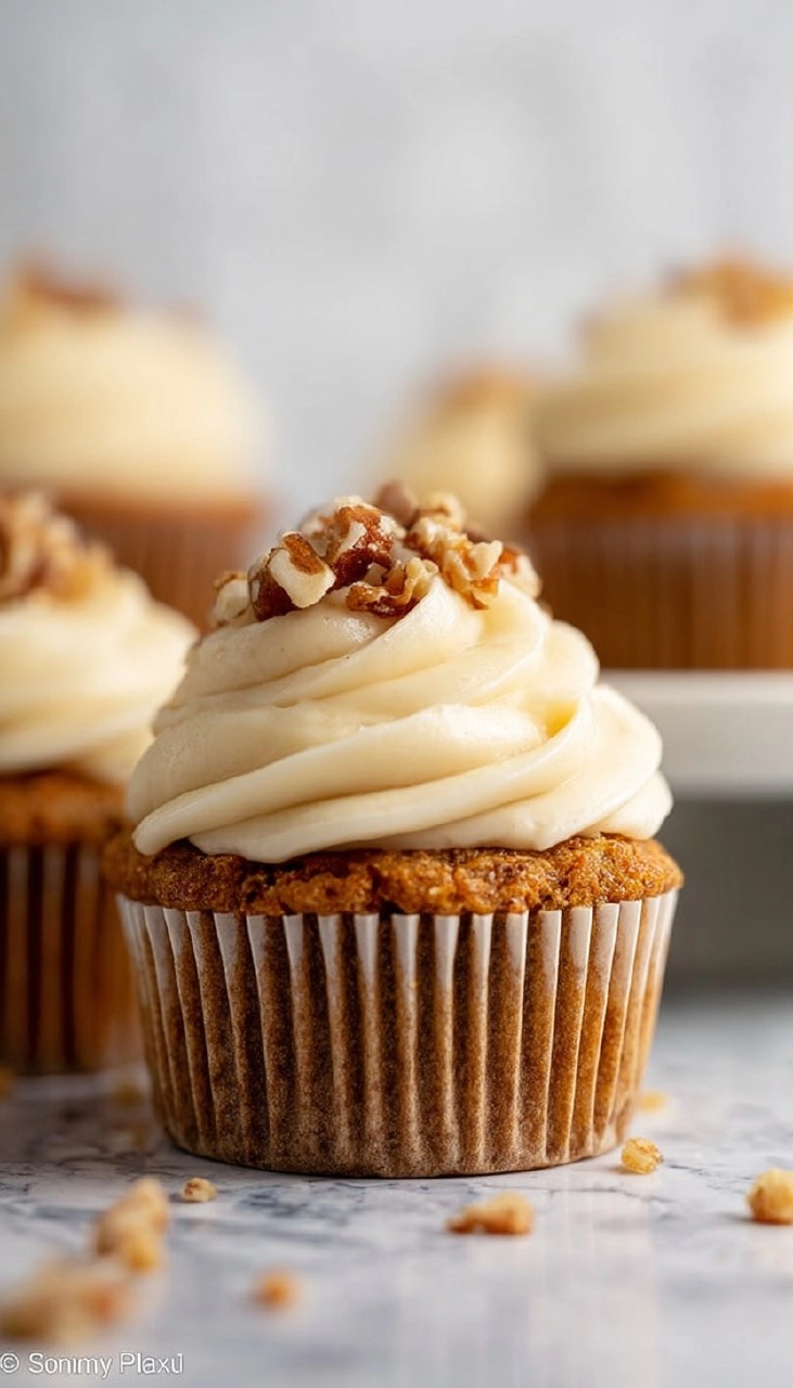 Carrot Cake Cupcakes