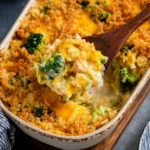 Cheesy-Chicken-Broccoli-Rice-Casserole-Freezer-Friendly-Recipe
