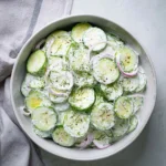 Creamy-Cucumber-Salad-with-Sour-Cream-Dill-Recipe