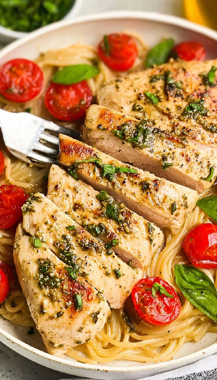 Creamy Pesto Chicken