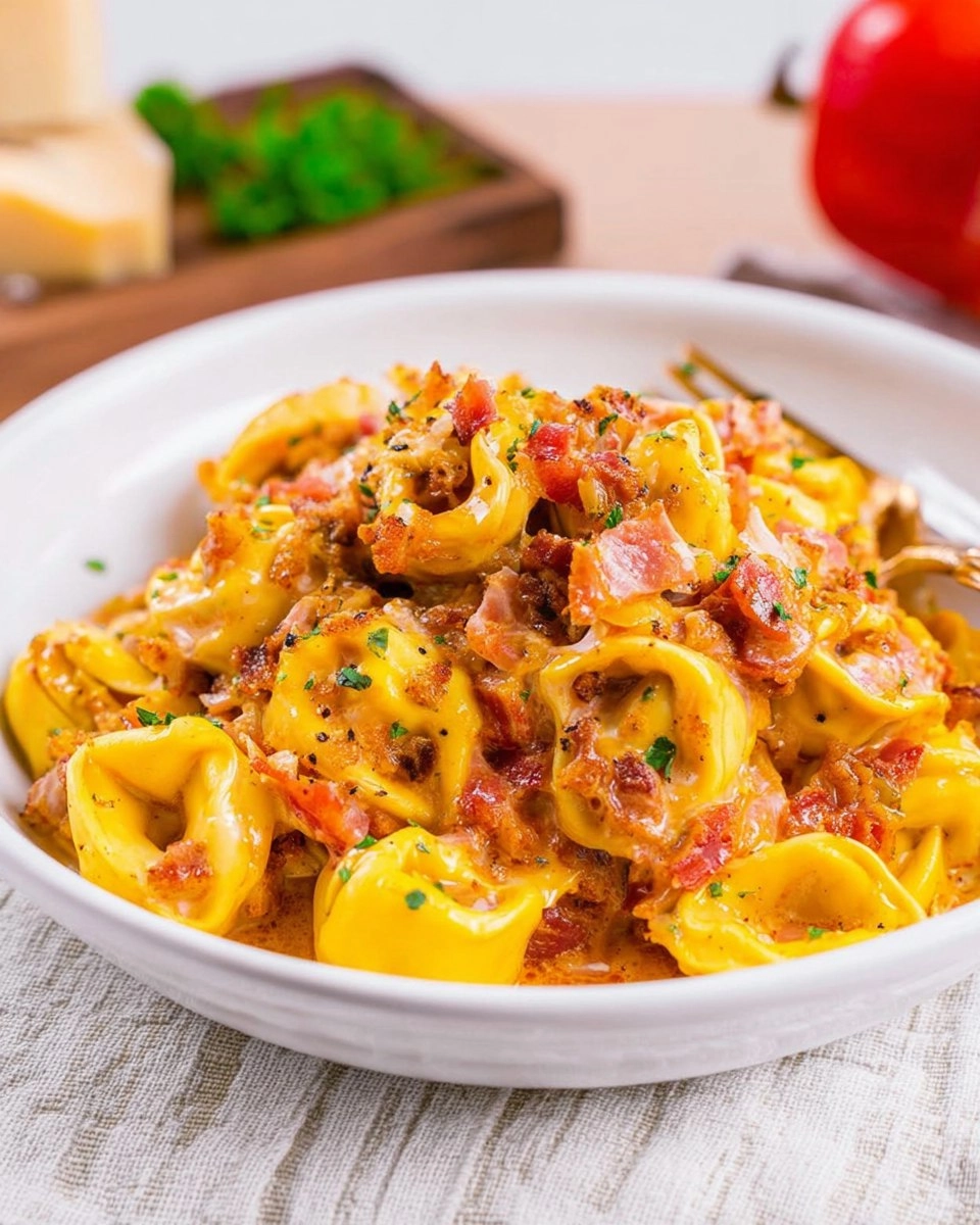 Crockpot-Bacon-Cheeseburger-Tortellini-Recipe