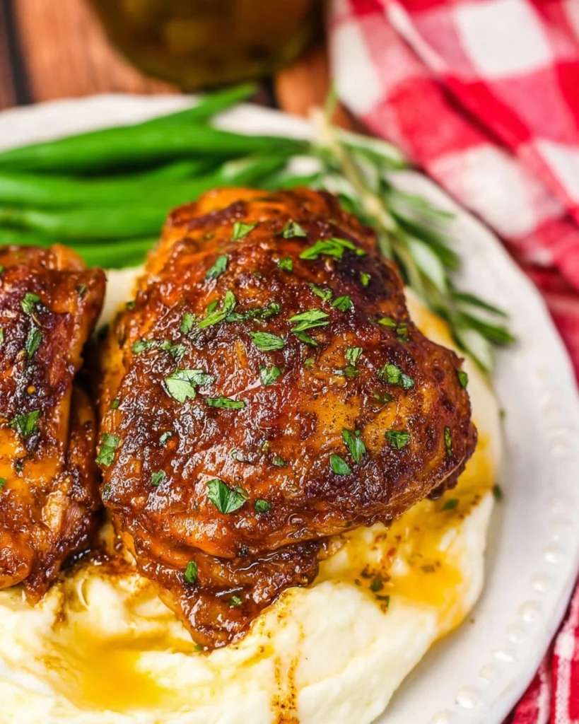 Crockpot-Carolina-Gold-Bbq-Chicken-Thighs-Recipe