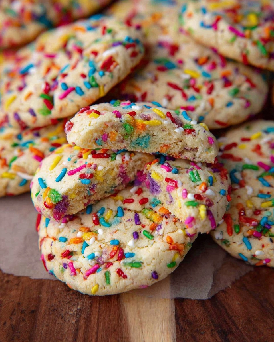 Easy Confetti Cookies 81 Easy Confetti Cookies