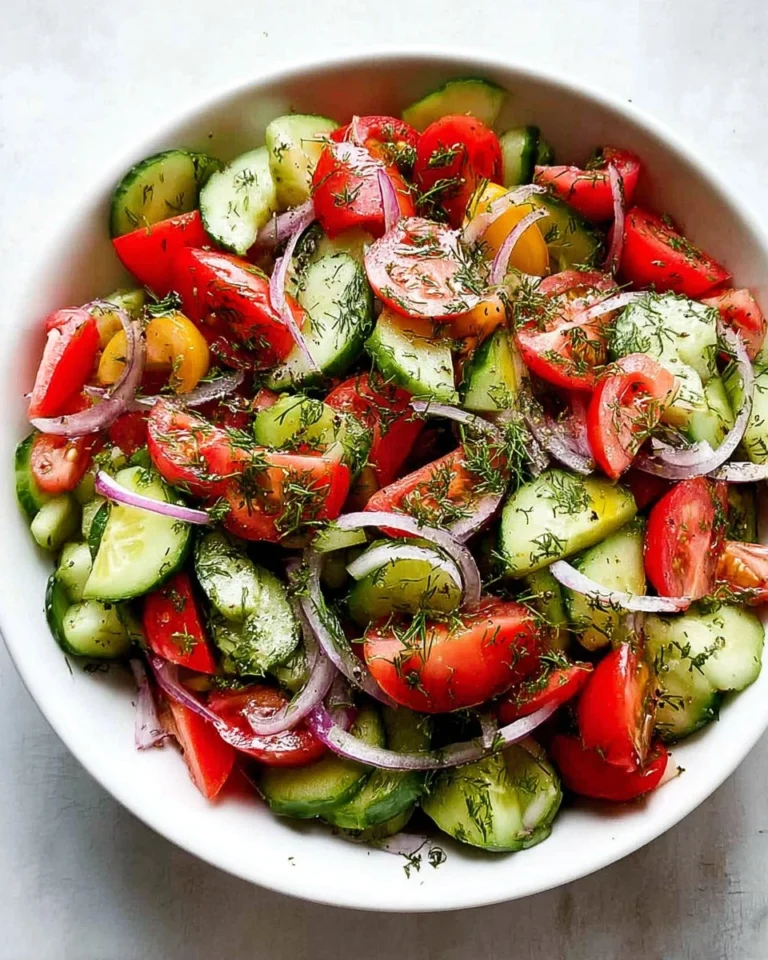 Easy-Cucumber-Tomato-Dill-Salad-Recipe
