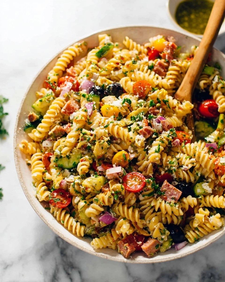 Easy-Summer-Pasta-Salad-4-Ingredients-Recipe
