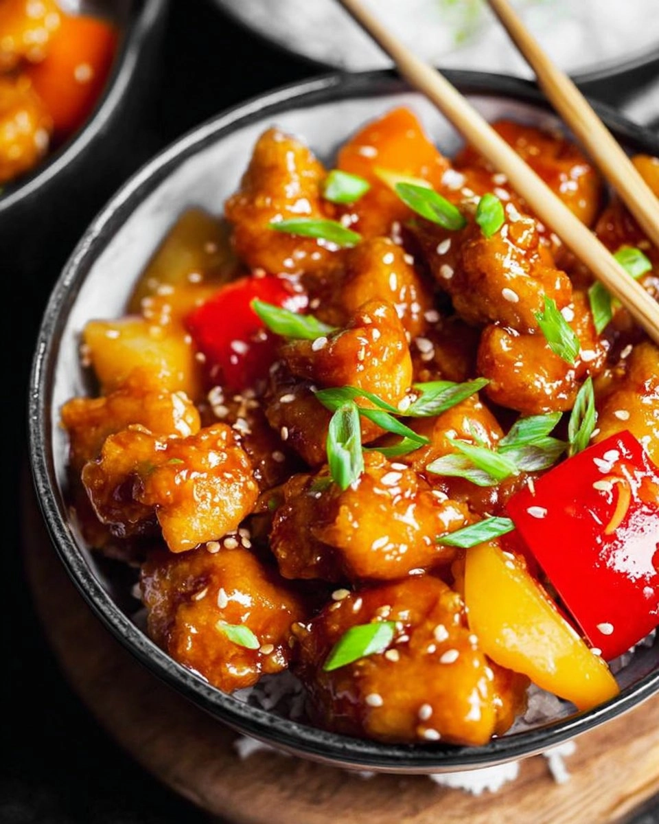 Easy-Sweet-and-Sour-Chicken-Healthy-One-Skillet-Recipe-Recipe