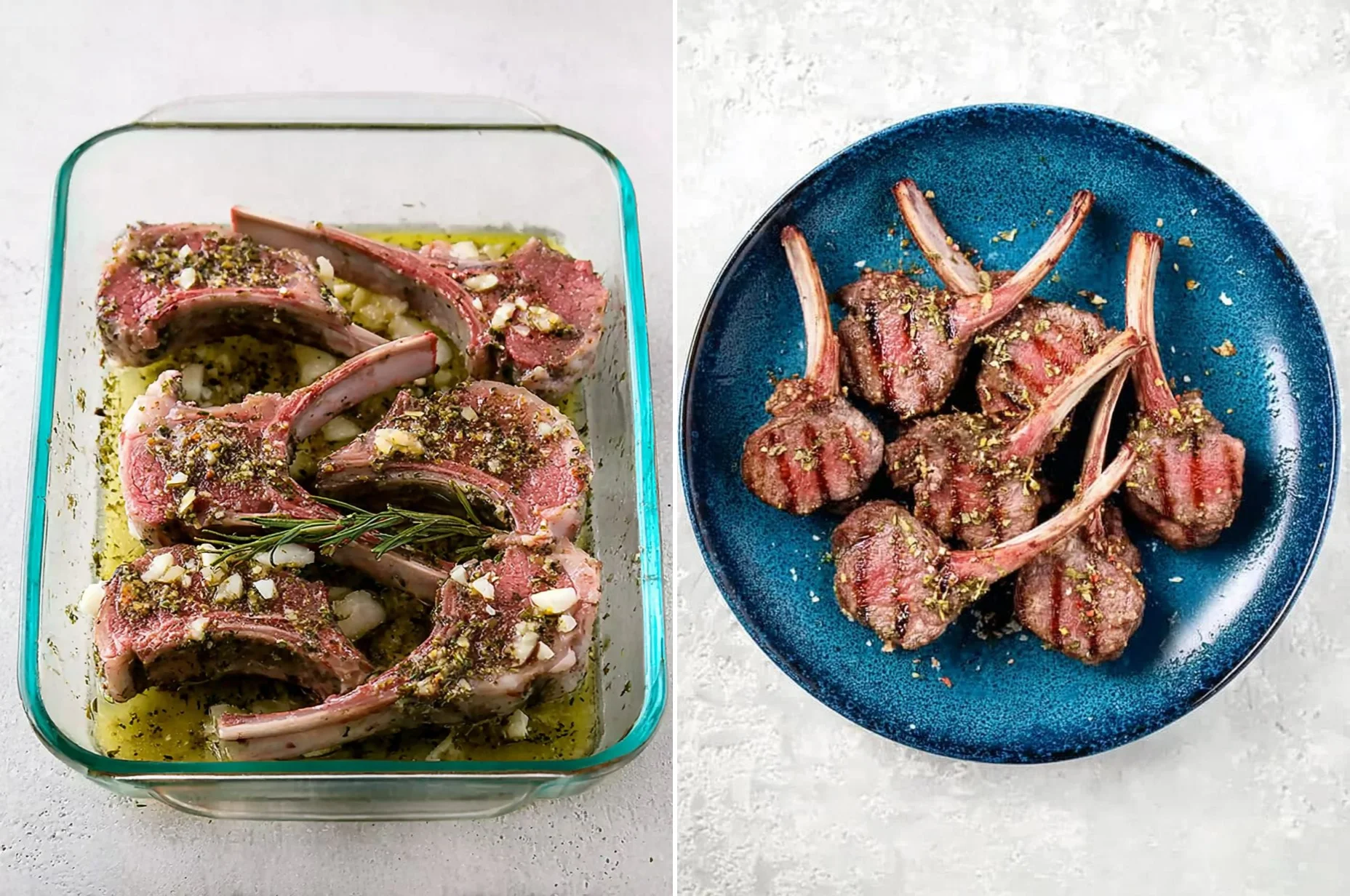 Garlic & Herb Crusted Lamb Chops (Easter Centerpiece)