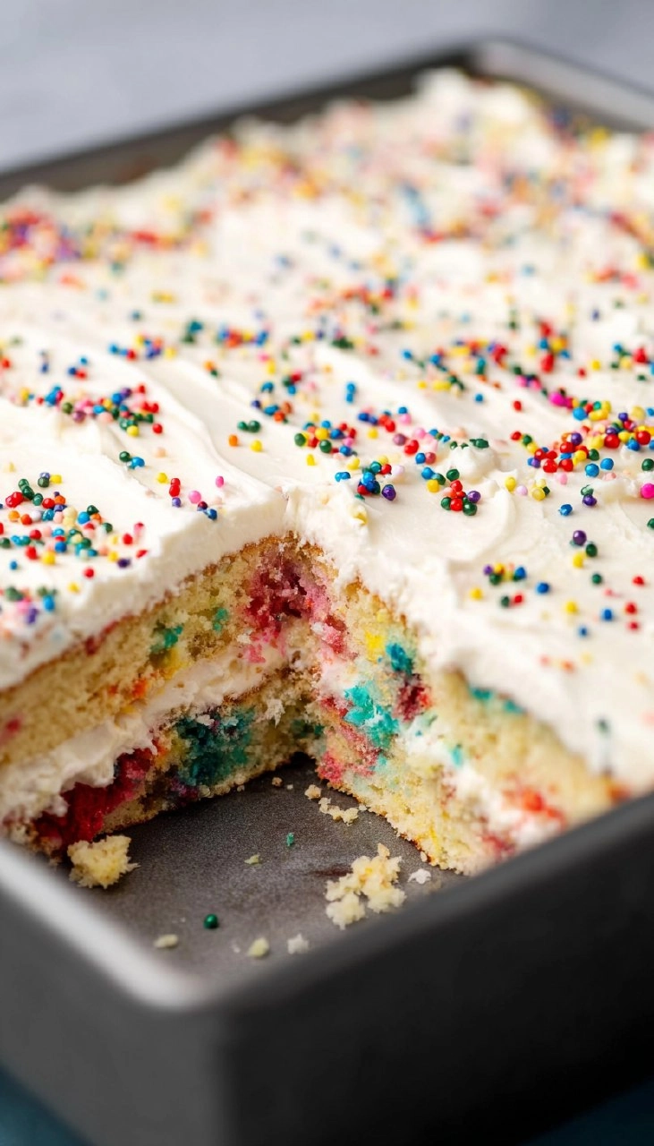 Homemade Funfetti Cake 126 Homemade Funfetti Cake