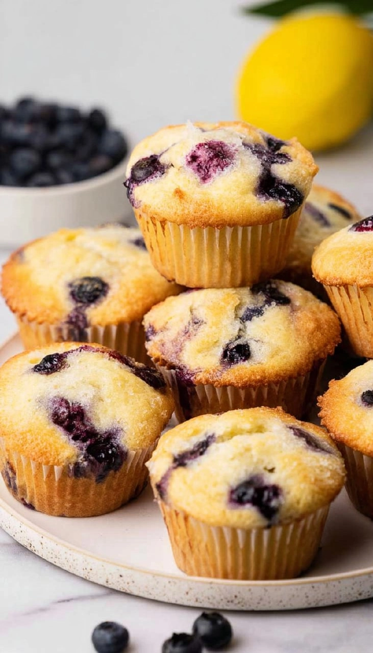 Lemon Blueberry Muffins