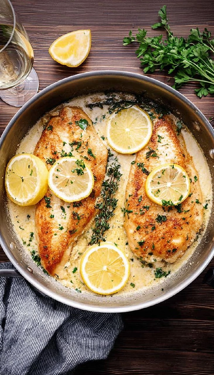 Lemon Parmesan Chicken