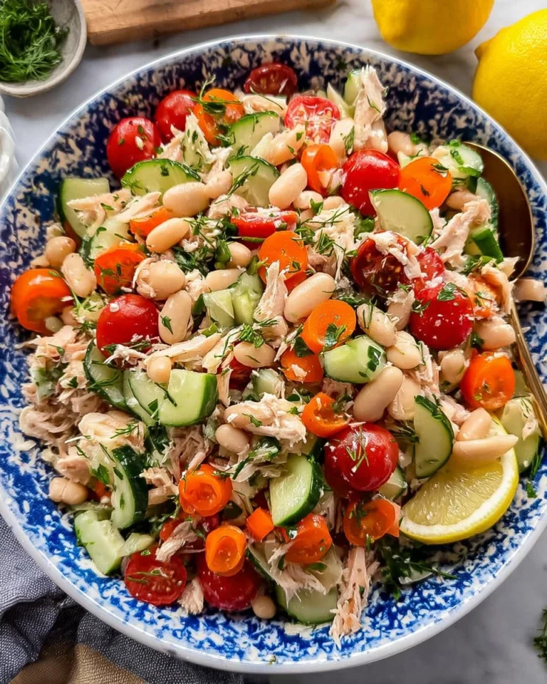 Mediterranean-White-Bean-Tuna-Salad-Recipe