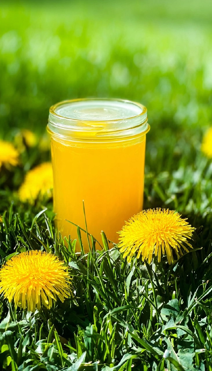 Mom's Dandelion Jelly (Spring Foraging)