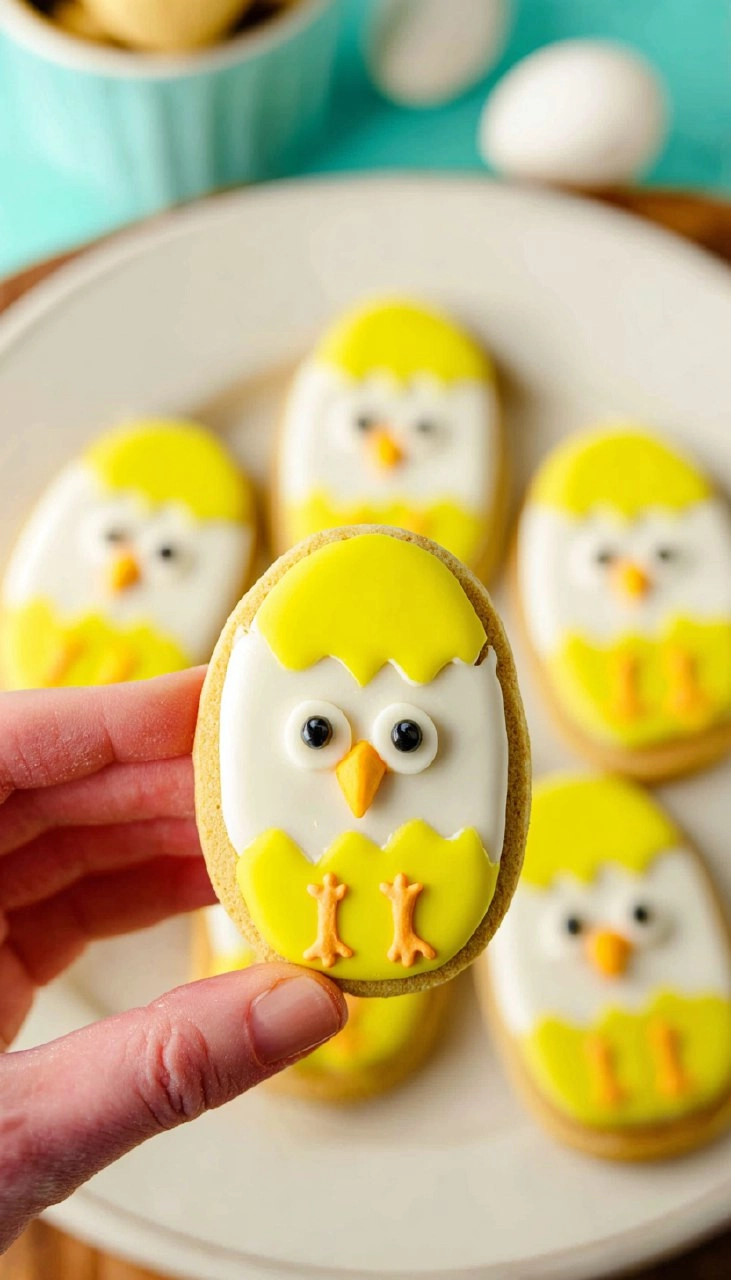 Nutter Butter Hatching Chick Cookies