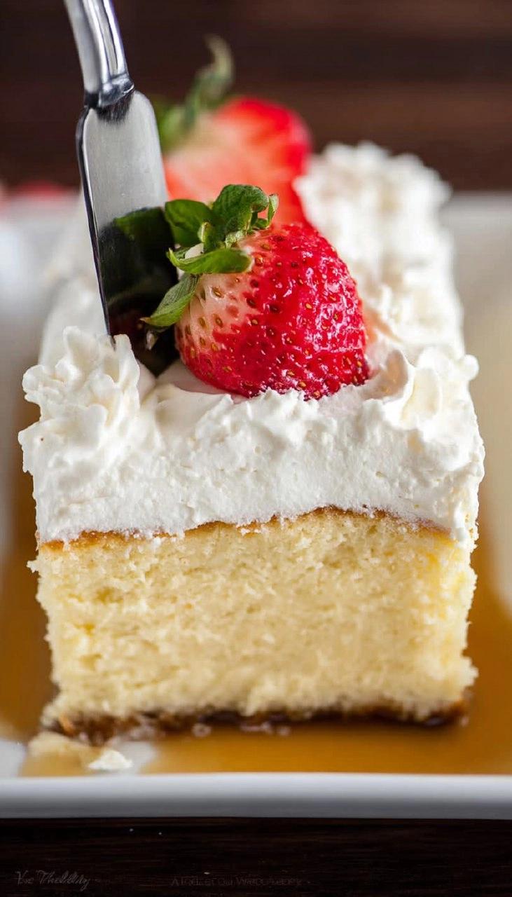 Tres Leches Cake | Authentic Mexican Three-Milk Celebration Dessert