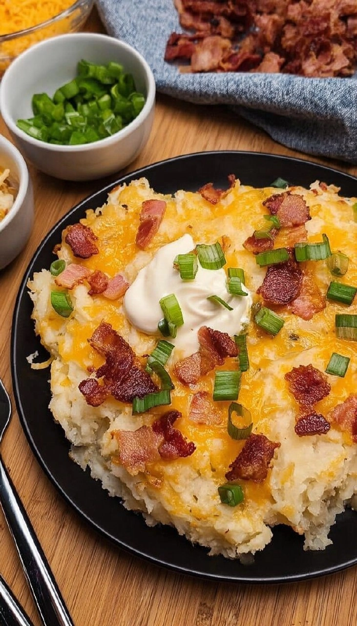 Twice Baked Potato Casserole