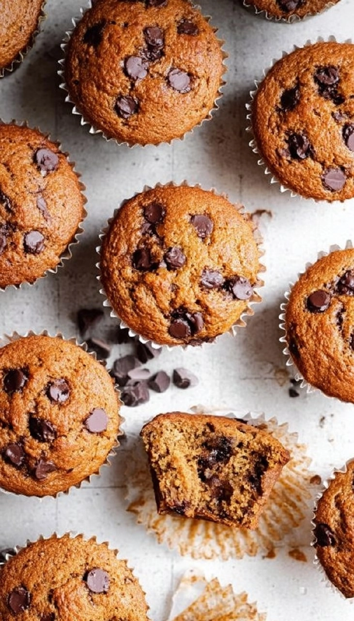 Almond Flour Chocolate Chip Muffins (Soft, Moist & Easy One Bowl)