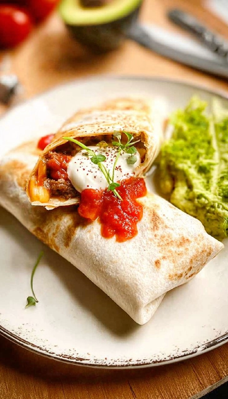 Beef Burrito 136 Beef Burrito