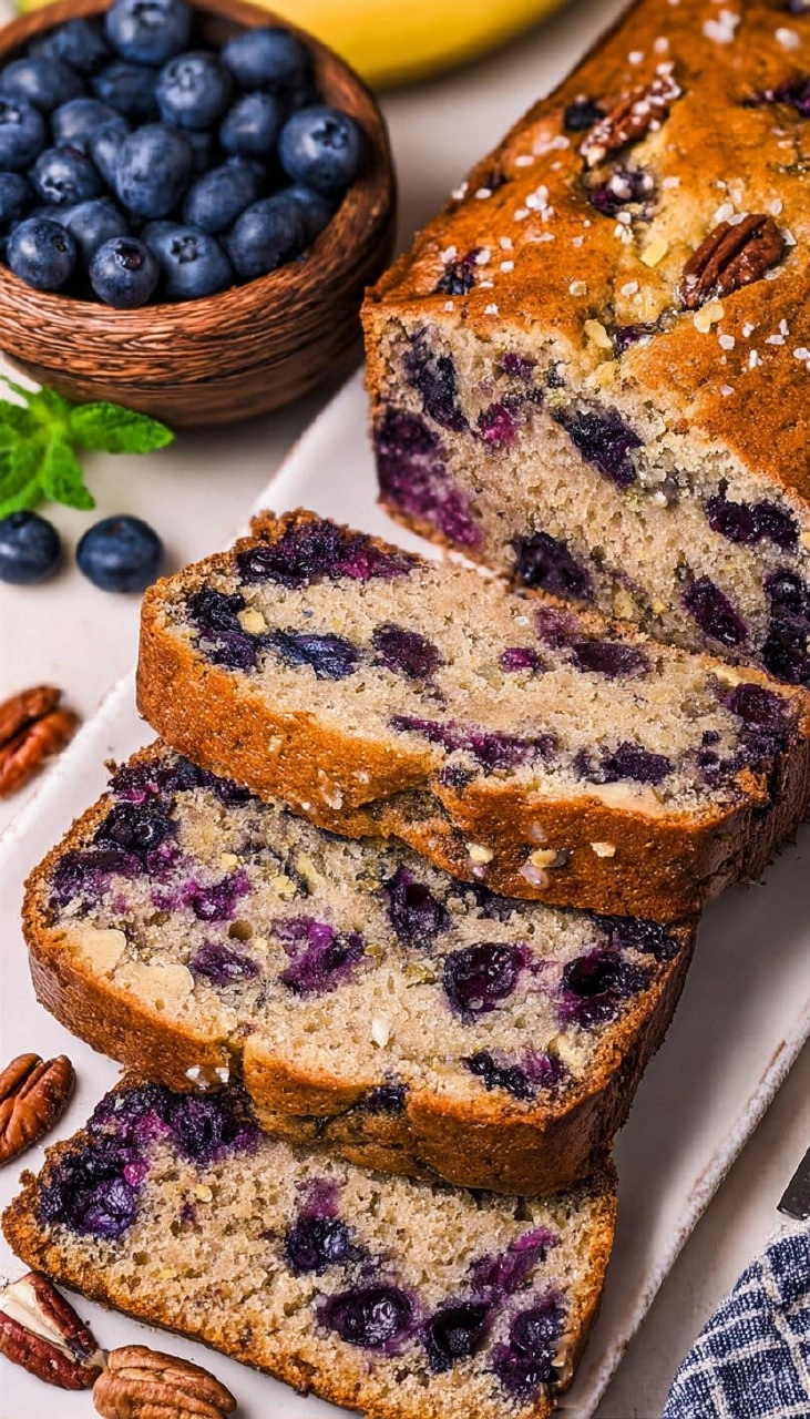 Blueberry Banana Bread 126 Blueberry Banana Bread