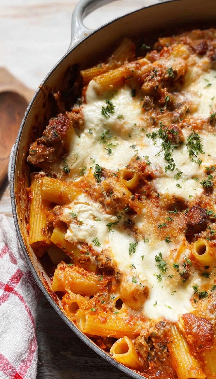 Cottage Cheese Pasta Bake