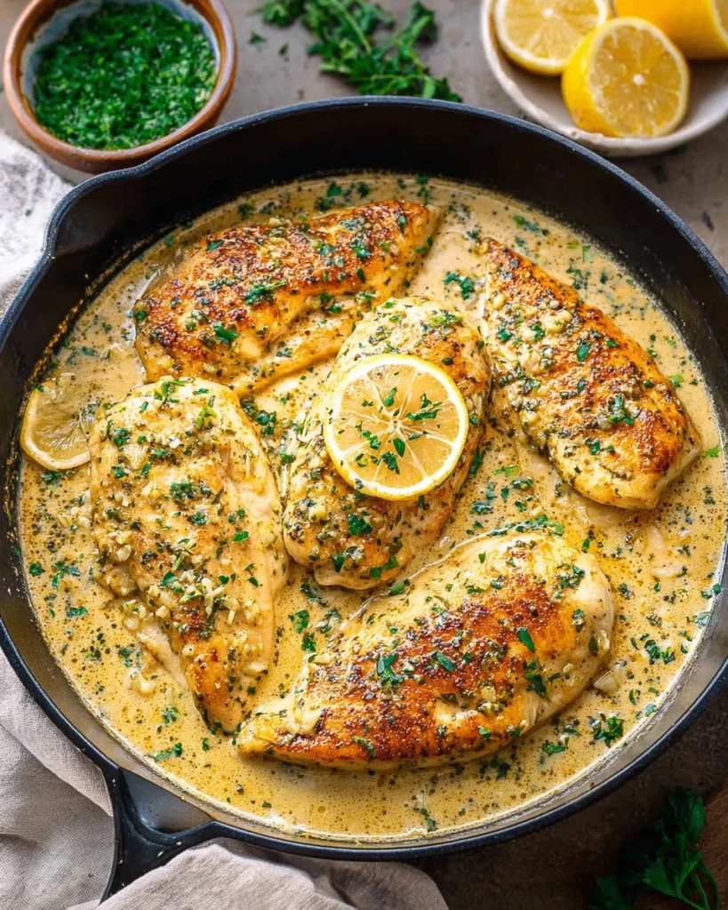 Creamy-Garlic-Chicken-Breasts-Recipe