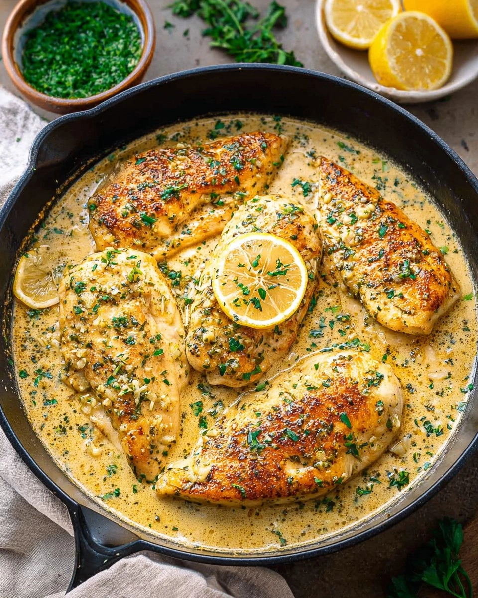 Creamy Garlic Chicken Breasts 125 Creamy Garlic Chicken Breasts