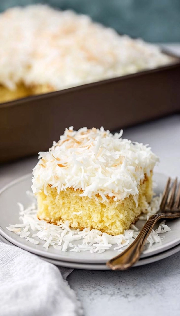 Easy Coconut Cake