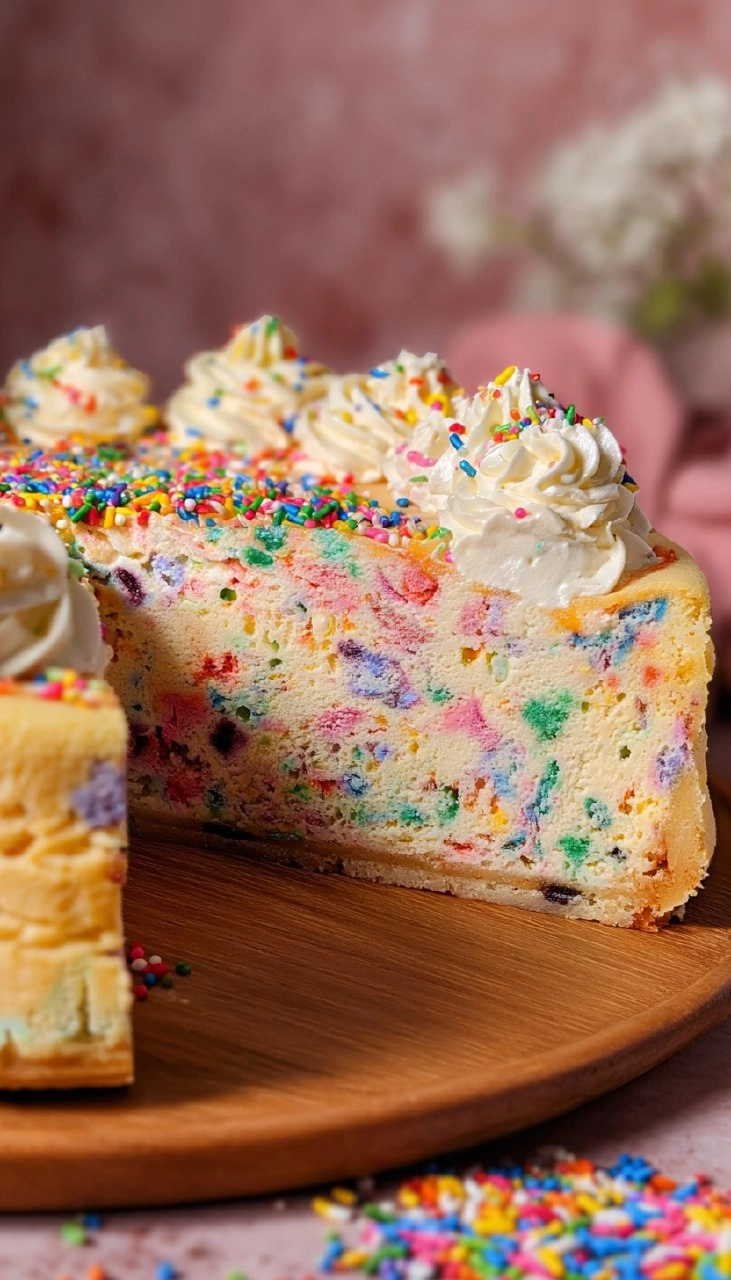 Funfetti Cake Cheesecake