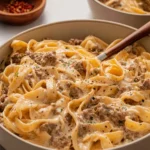 Ground-Beef-Alfredo-Recipe