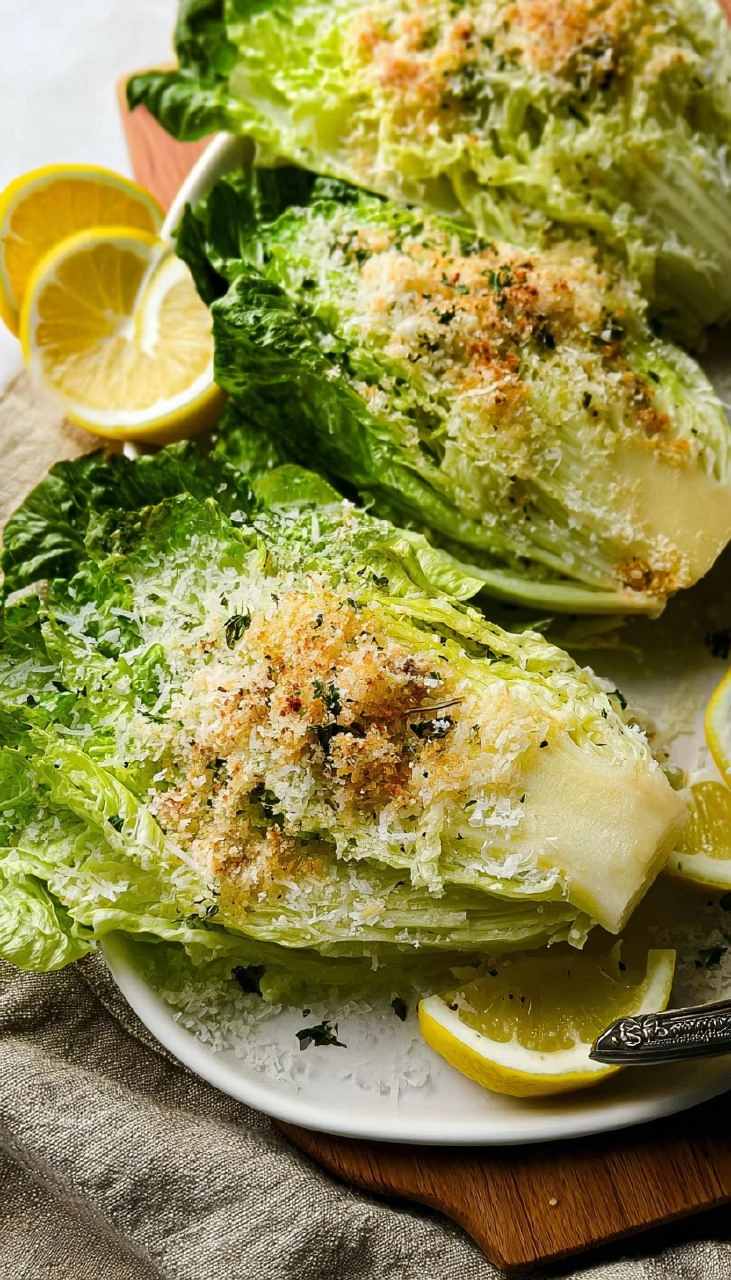 Lemon Parmesan Wedge Salad