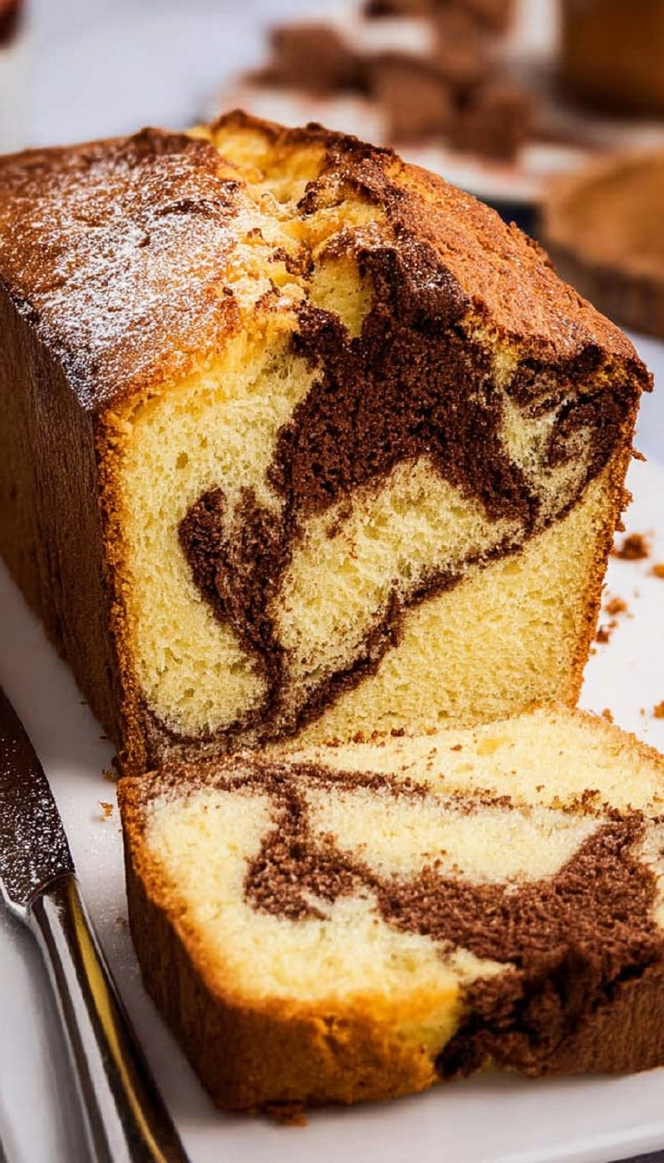 Marble Loaf Cake