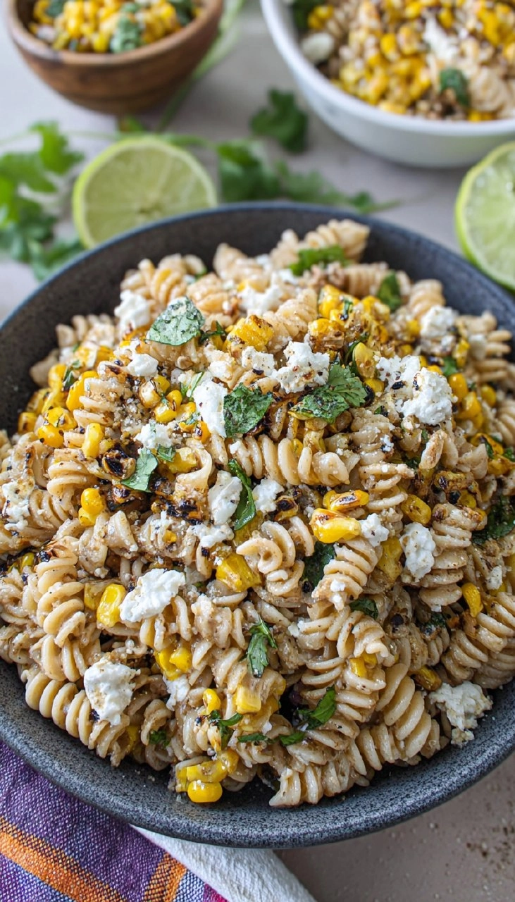 Mexican Street Corn Pasta Salad