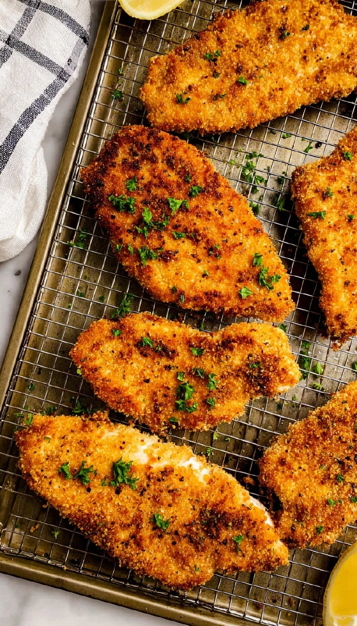 Oven Baked Chicken Cutlets