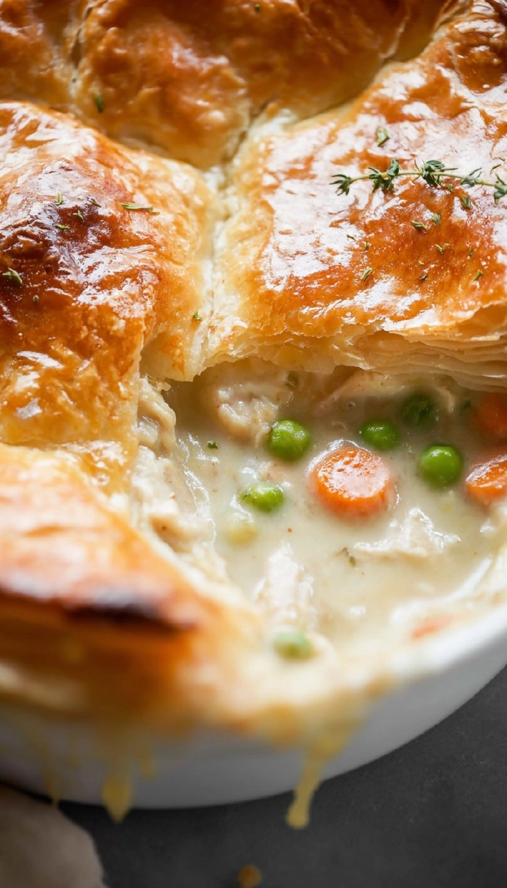 Puff Pastry Chicken Pot Pie