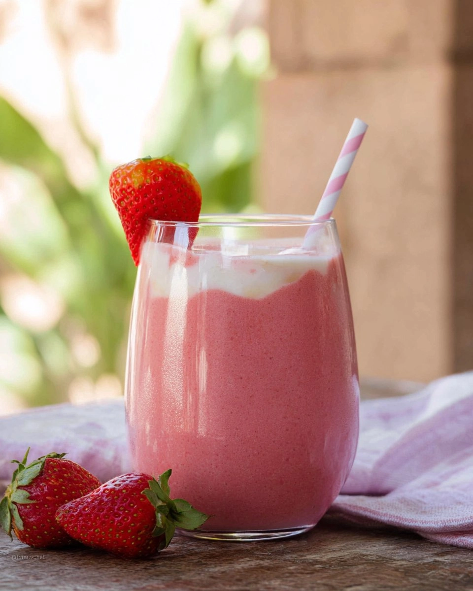 Strawberry Banana Smoothie with Yogurt 55 Strawberry Banana Smoothie with Yogurt
