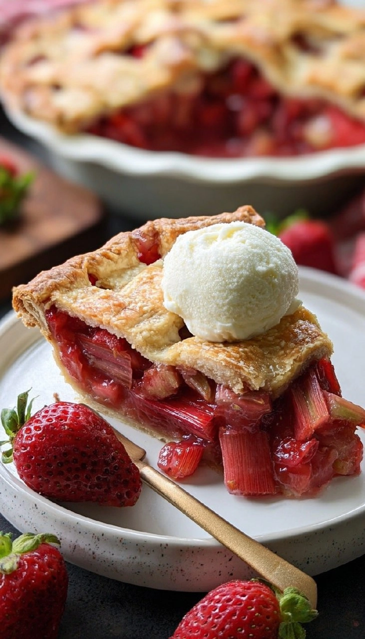 Strawberry Rhubarb Pie