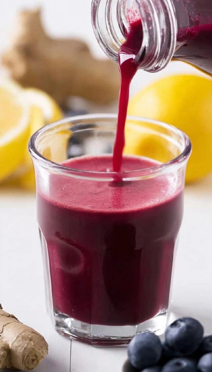 Superfood Blueberry Lemon Shot 71 Superfood Blueberry Lemon Shot