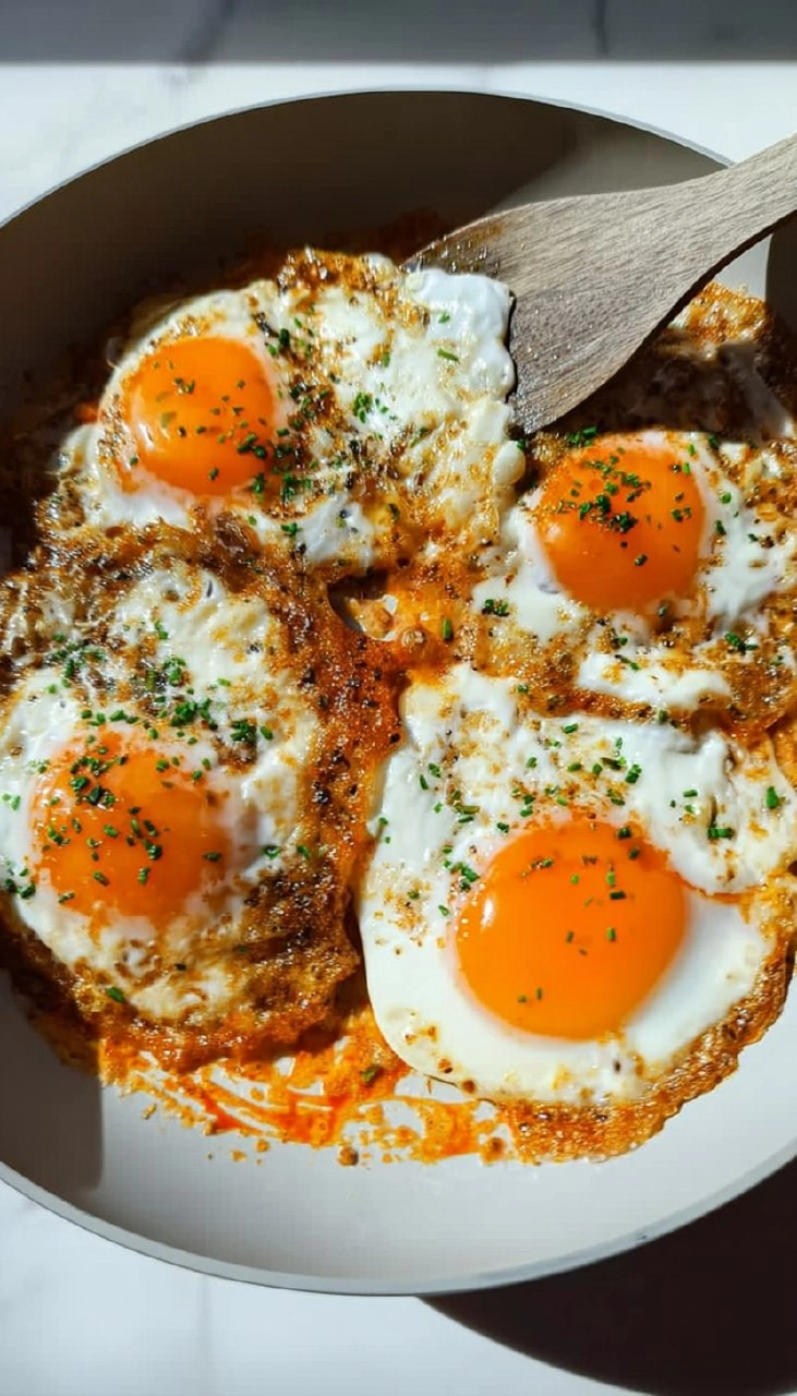 Viral Heavy Cream Fried Eggs