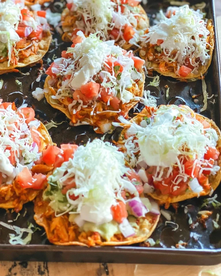 Baked-Chicken-Tostadas-Recipe