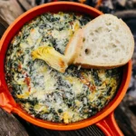 Campfire-Spinach-Artichoke-Dip-Recipe