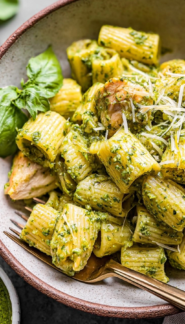 Chicken and Pesto Pasta