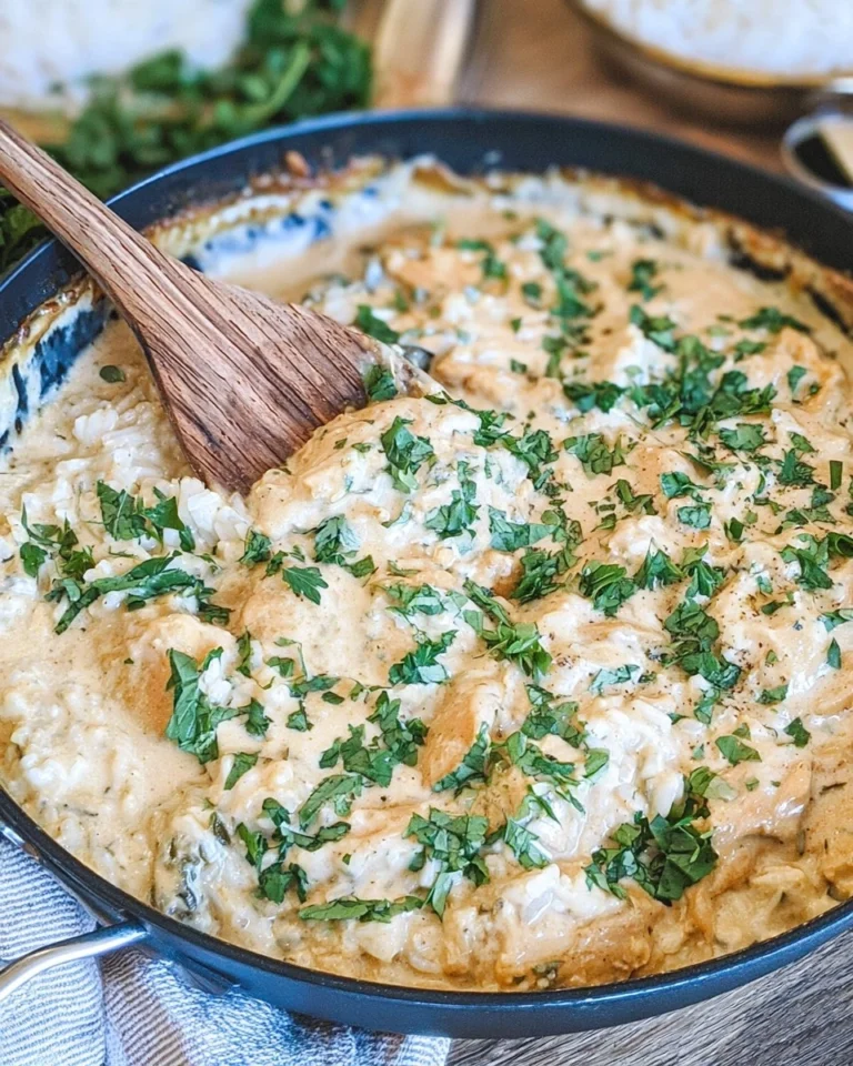 Creamy-Smothered-Chicken-and-Rice-Recipe