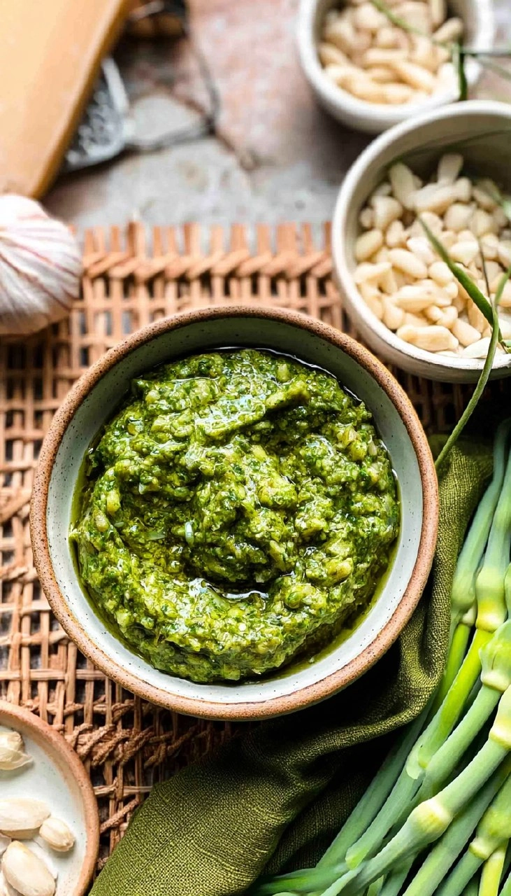 Garlic Scape Pesto