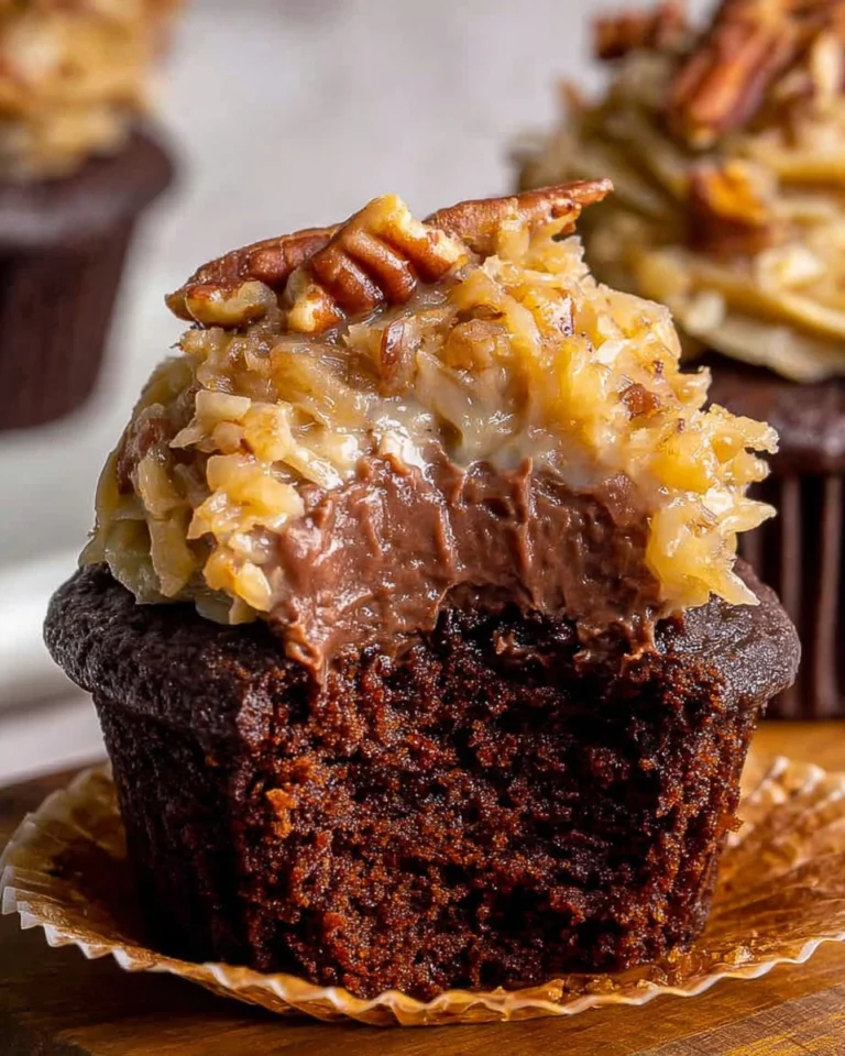 German-Chocolate-Cupcakes-Recipe