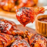 Grilled-BBQ-Chicken-Drumsticks-Sticky-Smoky-Summer-Cookout-Chicken-Recipe