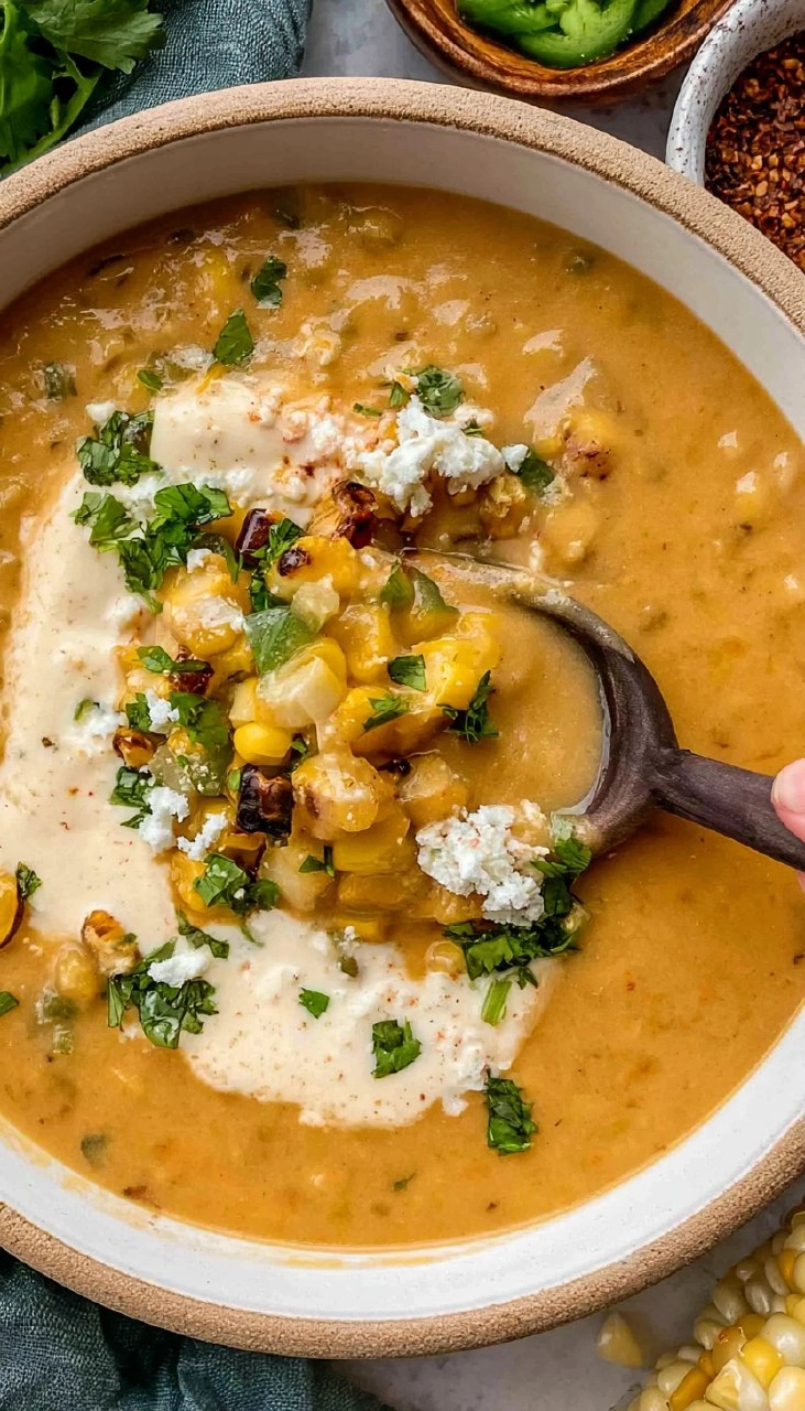 Mexican Street Corn Soup