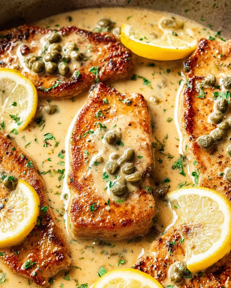 Pork Piccata 105 Pork Piccata
